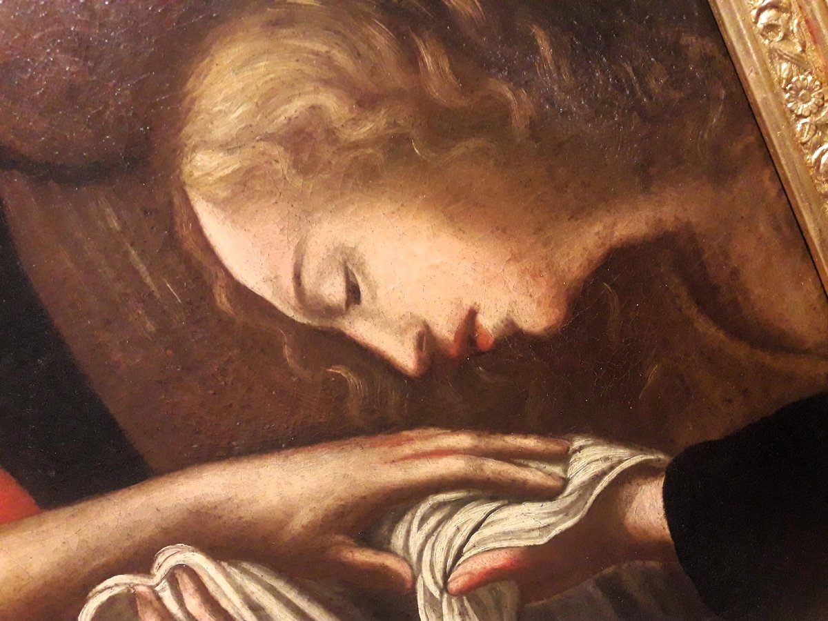 Compianto su Cristo morto - Francesco Rizzo da Santacroce(1485-1545) Bottega-photo-3