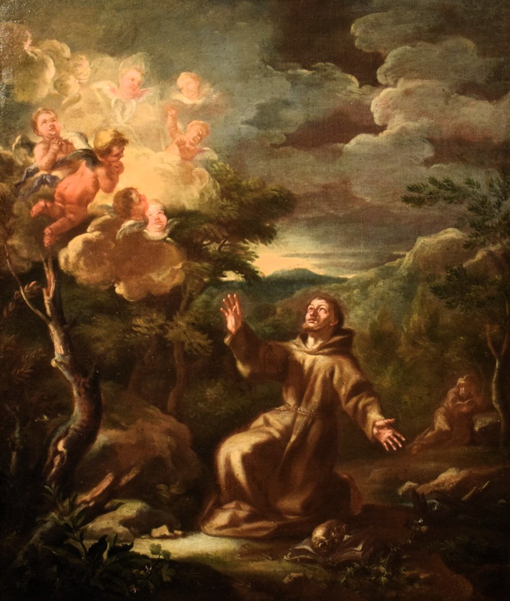 San Francesco - Bottega di Domenico Piola (1628-1703) -photo-2