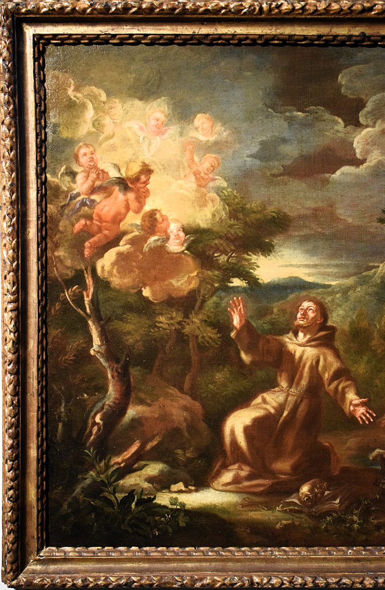 San Francesco - Bottega di Domenico Piola (1628-1703) -photo-3