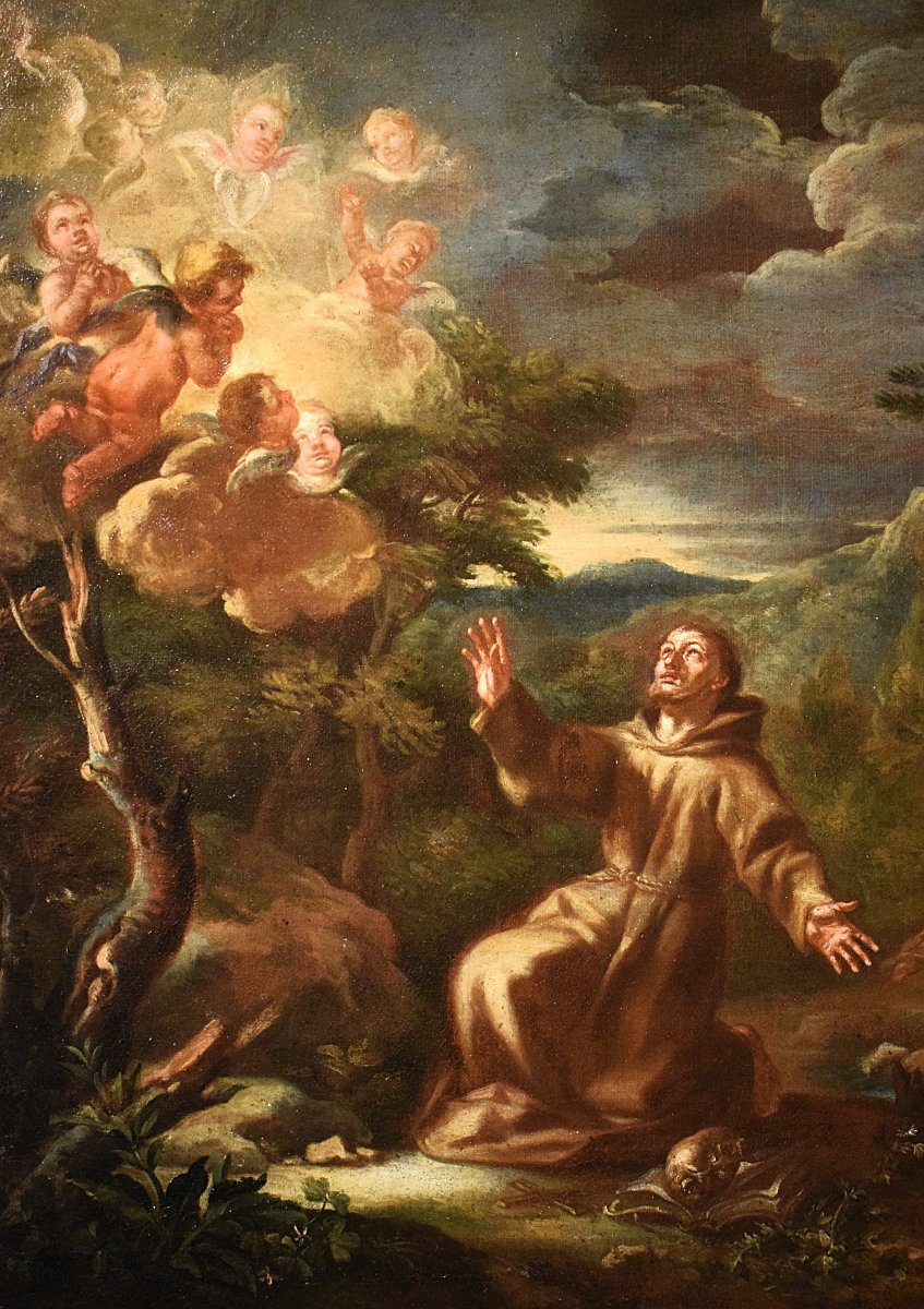 San Francesco - Bottega di Domenico Piola (1628-1703) -photo-1