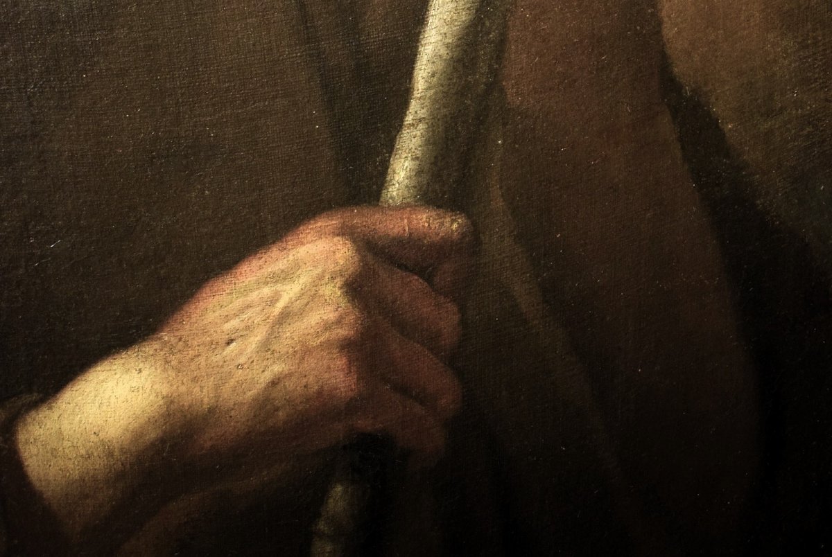 San Francesco di Paola - Cerchia di Francesco Fracanzano (1612 – 1656)-photo-2