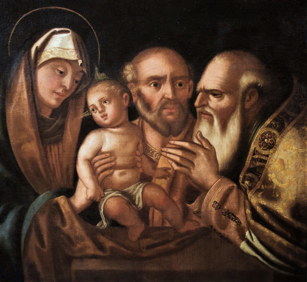 Presentazione di Gesù al Tempio - Scuola veneta del XVI° secolo-photo-2