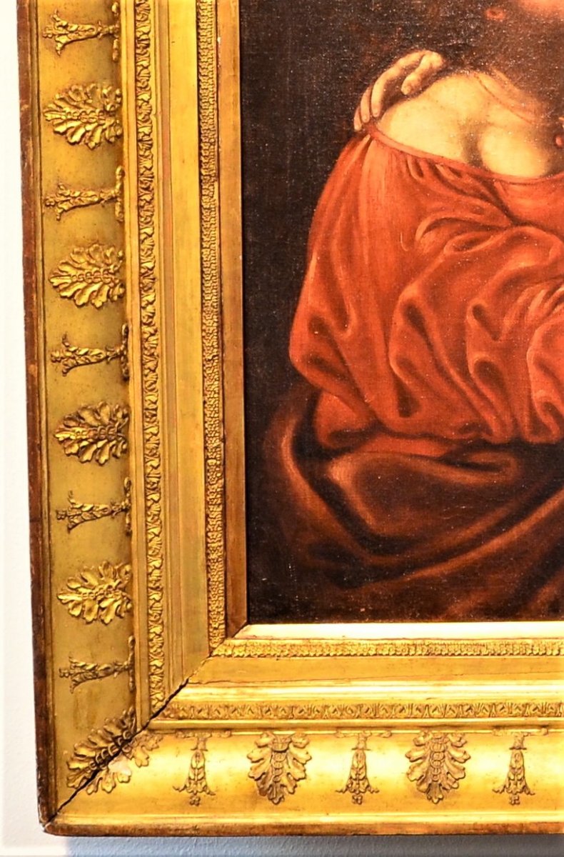 Les trois Vertus - école Tuscan début XVIIème Siècle-photo-2