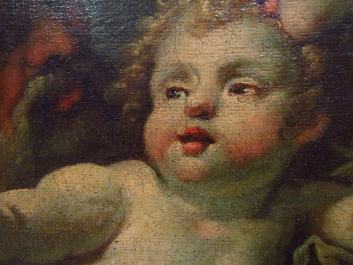 Sainte Famille   Pietro Liberi  (Padua 1605-Venezia1687) -photo-4