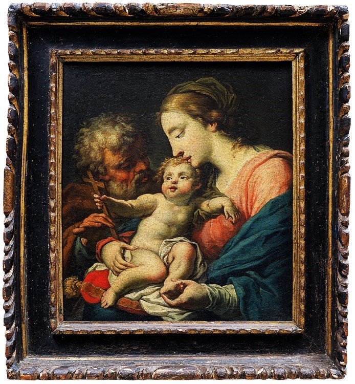 Sainte Famille   Pietro Liberi  (Padua 1605-Venezia1687) 