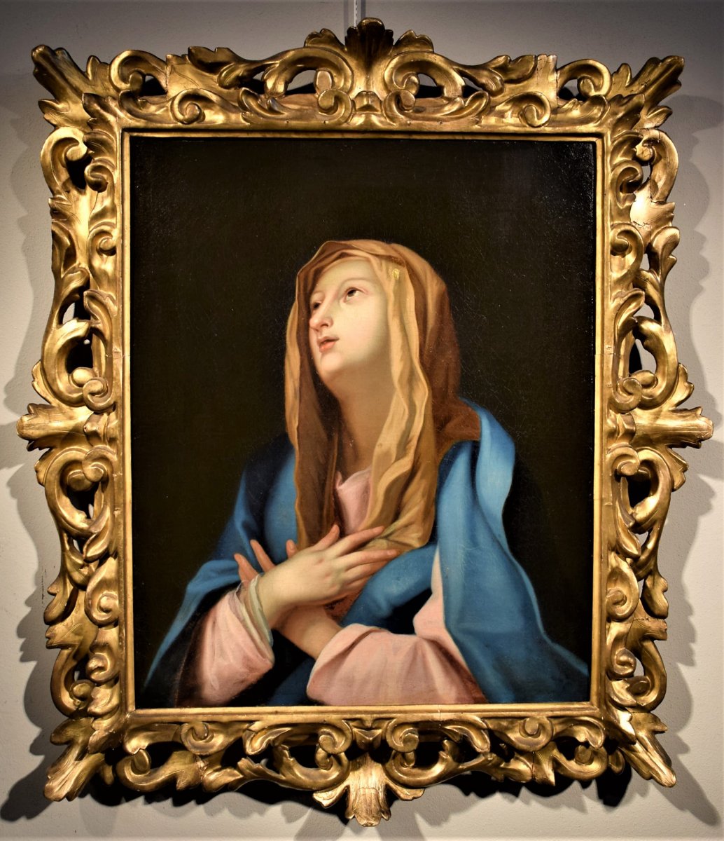 Vierge En Priére  Atelier De Guido Reni  XVIIe Siècle