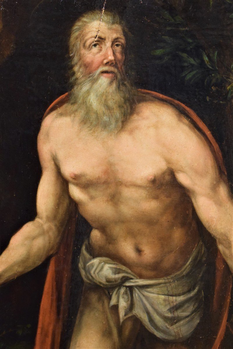 Saint Jérôme pénitent  Giovanni de Vecchi (Sansepolcro1536-Rome1615)-photo-1