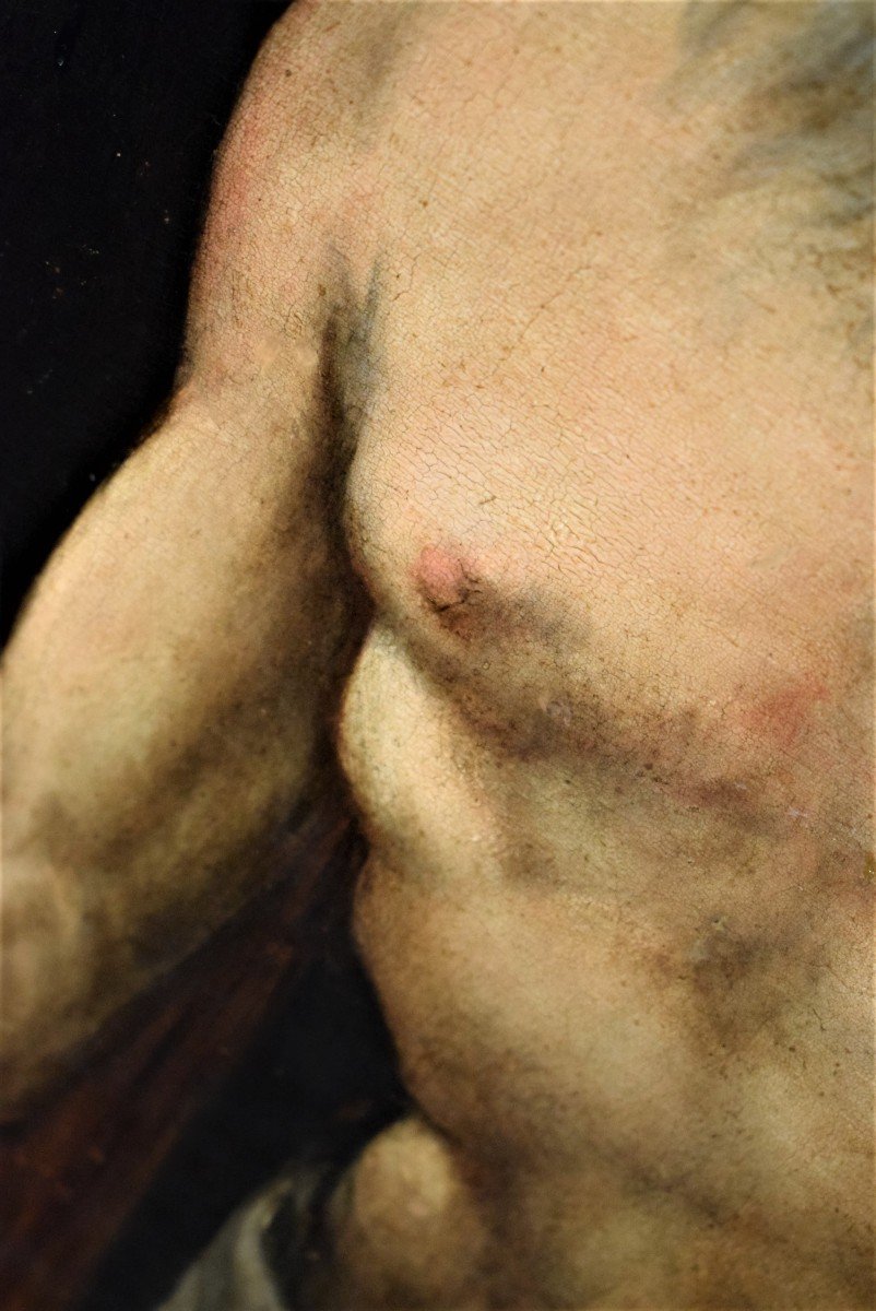 Saint Jérôme pénitent  Giovanni de Vecchi (Sansepolcro1536-Rome1615)-photo-6
