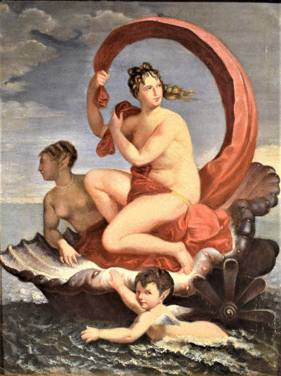    Galatée-  école Française Du XVIIIème -photo-2
