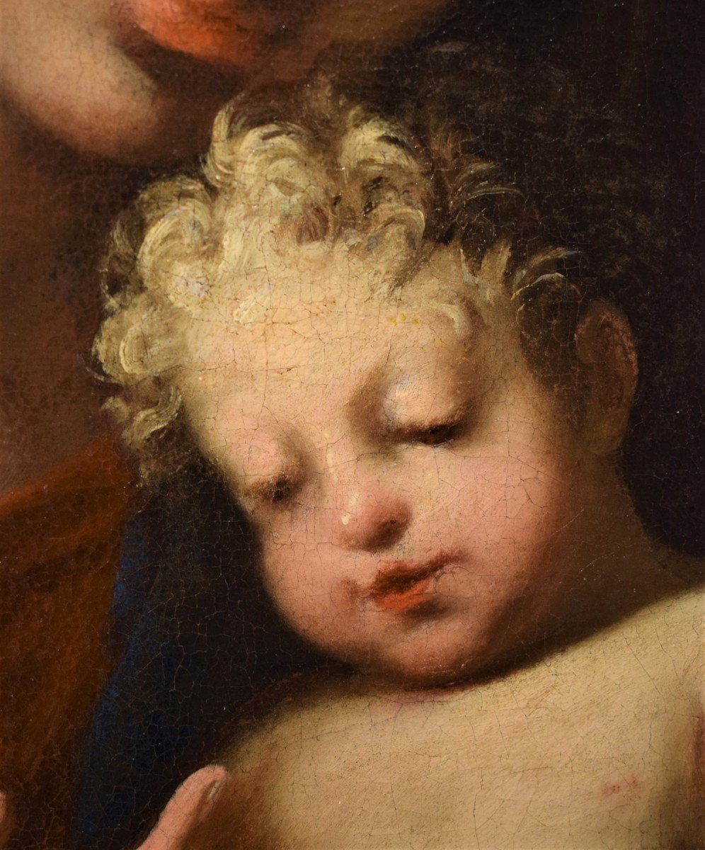 Vierge à l'Enfant Et Le Petit Saint Jean Baptiste-photo-2