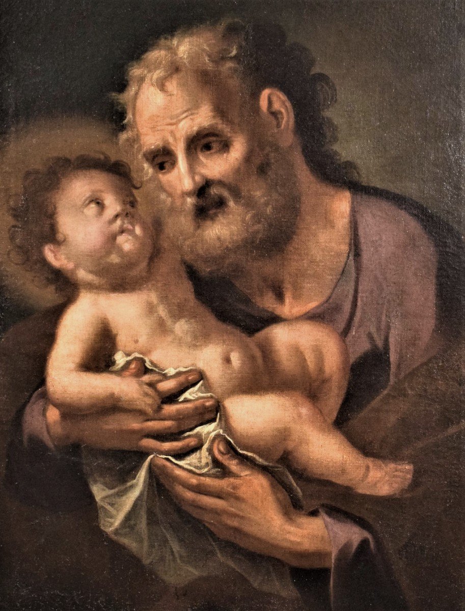Saint Joseph Avec l' Enfant-photo-2