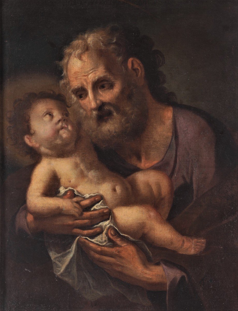 Saint Joseph Avec l' Enfant-photo-8