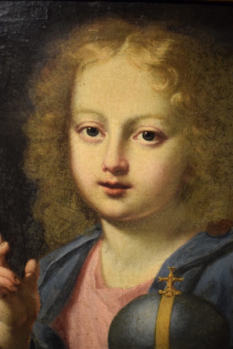 Salvator Mundi - Carlo Maratta (roma 1625-1713)-photo-3