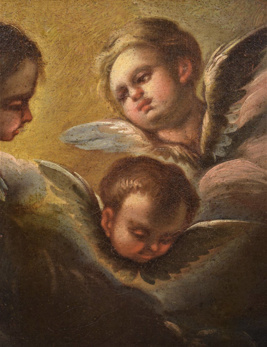 Lamentation De La Vierge Avec La Madeleine Sur Le Christ - Italie XVIIème-photo-6