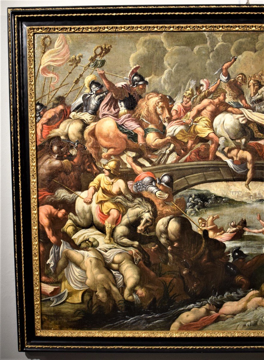 La Bataille Des Amazones  Cercle De Pieter Paul Rubens 1630 E.-photo-4