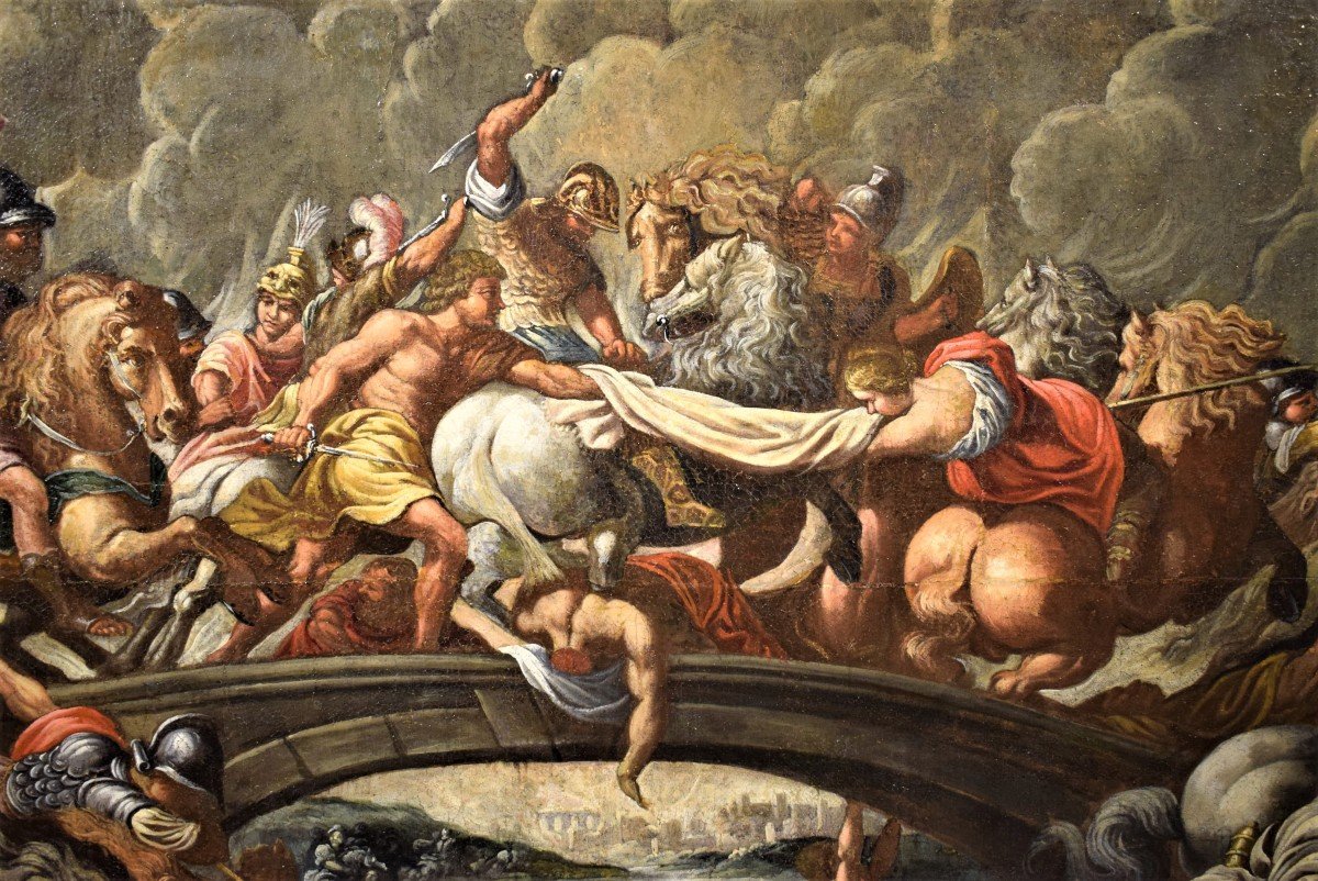 La Bataille Des Amazones  Cercle De Pieter Paul Rubens 1630 E.-photo-5