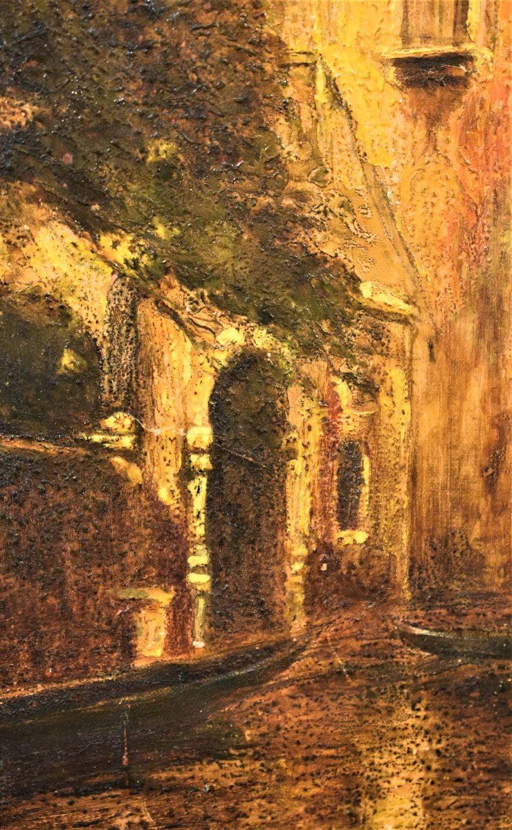 Venezia, riflessi sul Canale  -  Albert Ferdinand Duprat (Venezia 1882-1974)-photo-3
