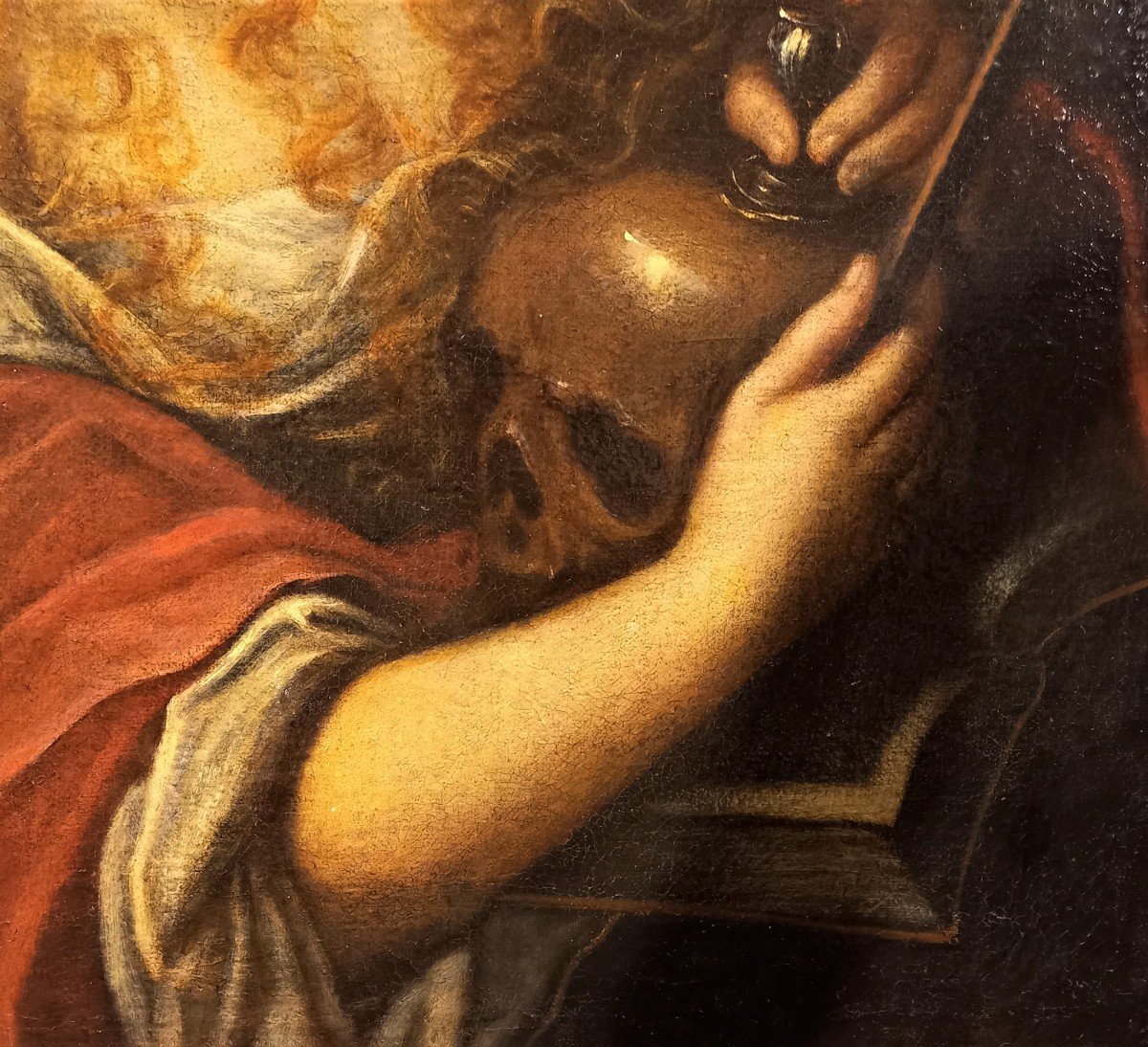 Marie Madeleine - école Toscane Du XVIIe Siècle-photo-2