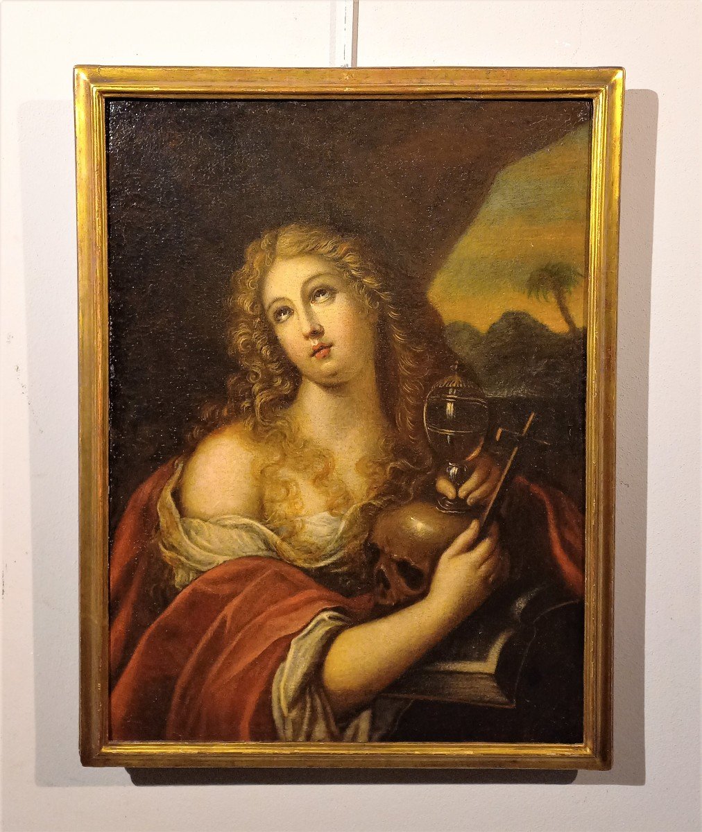 Marie Madeleine - école Toscane Du XVIIe Siècle-photo-7