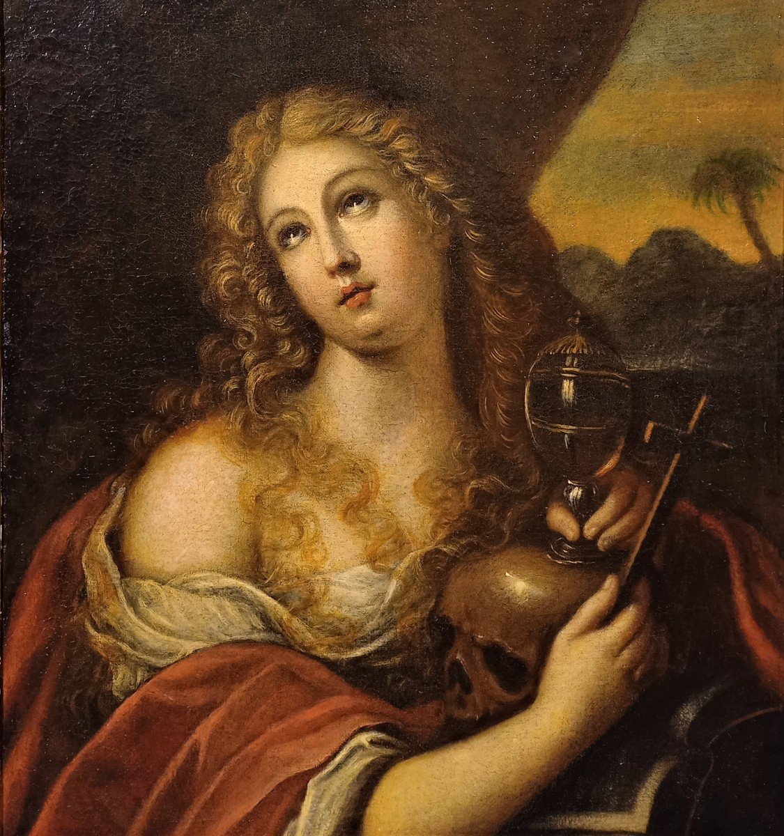 Marie Madeleine - école Toscane Du XVIIe Siècle