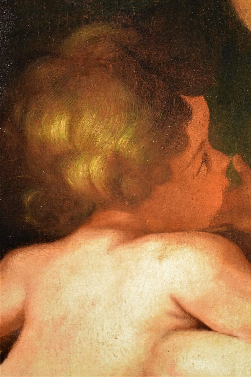 Bacchanale De Putti - école De Peter  Paul Rubens - XVIIème-photo-3