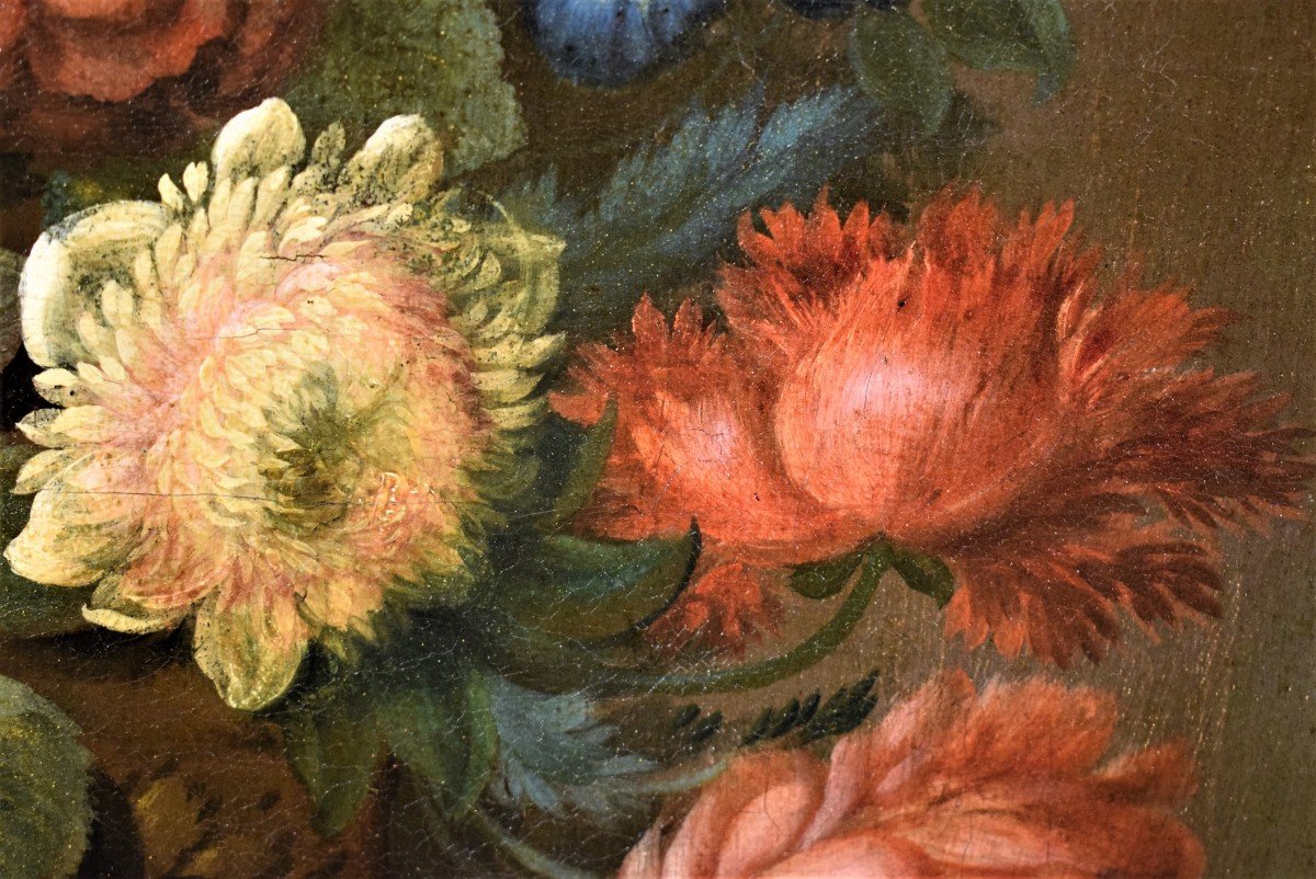 Nature morte de fleurs - Jean-Louis Prévost (Nointel 1760 - Paris 1810)-photo-5