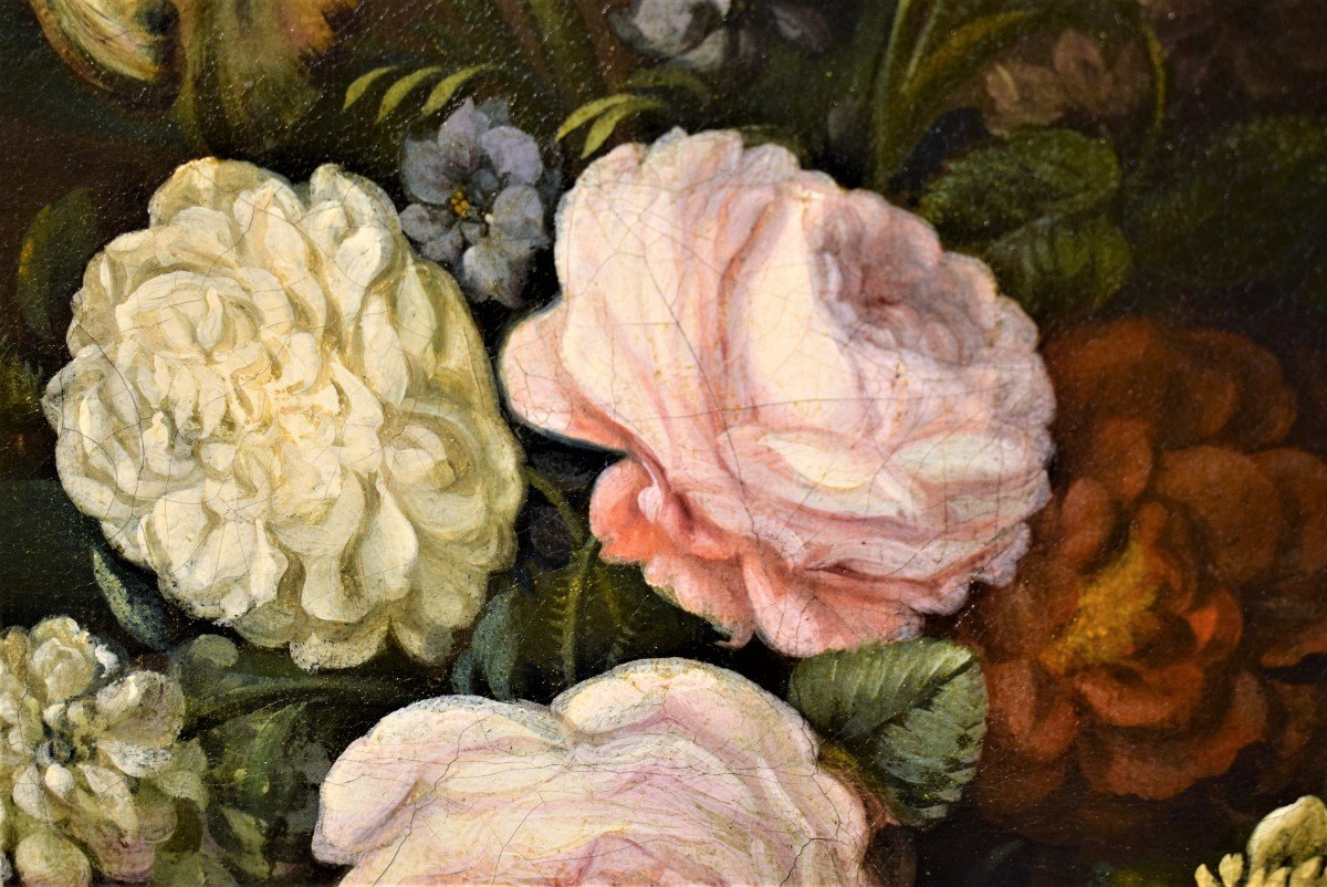 Nature morte de fleurs - Jean-Louis Prévost (Nointel 1760 - Paris 1810)-photo-6