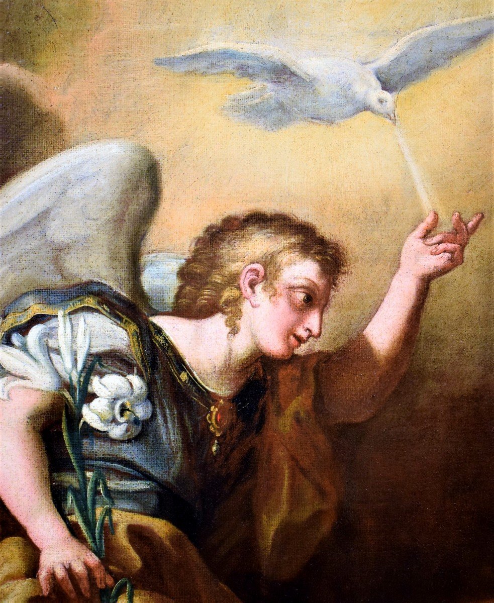 Annunciazione   Pietro da Cortona  (1596 - 1669) bottega di-photo-1