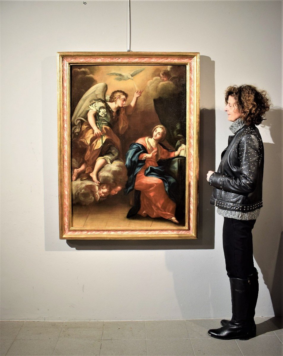 Annunciazione   Pietro da Cortona  (1596 - 1669) bottega di-photo-8
