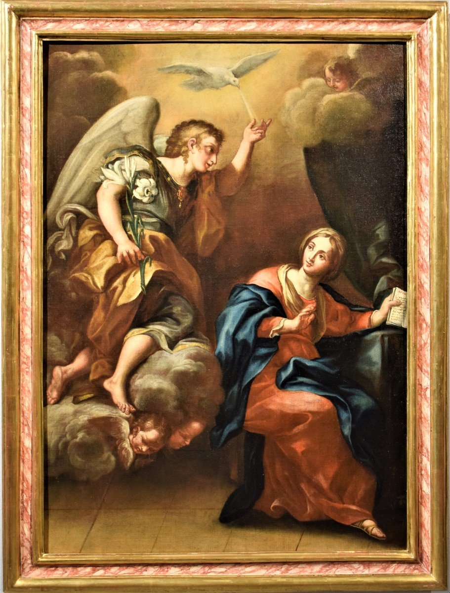 Annunciazione   Pietro da Cortona  (1596 - 1669) bottega di