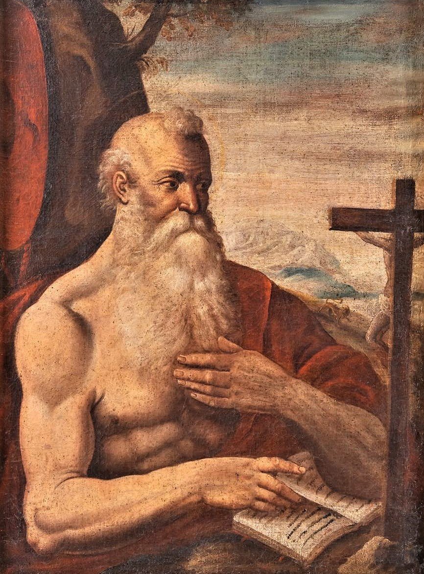 San Girolamo - Maestro veneto del XVI° secolo-photo-2