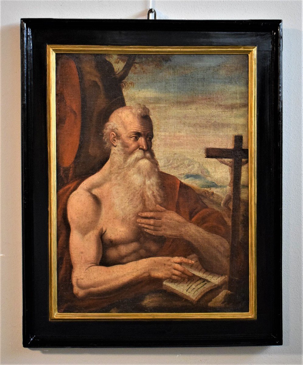 San Girolamo - Maestro veneto del XVI° secolo-photo-5