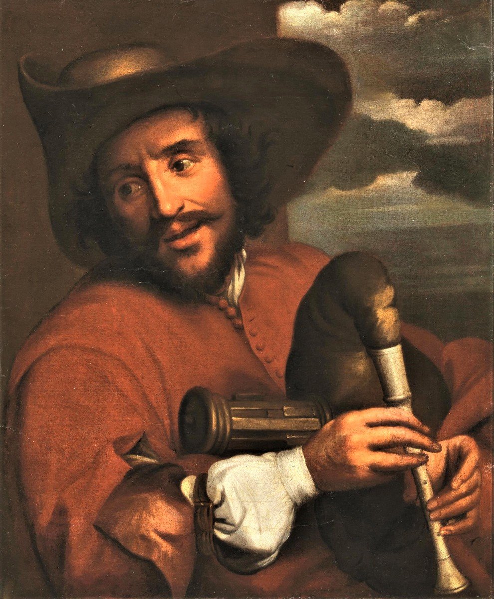 Portrait de François Langlois - Cercle d'Anton van Dyck-photo-2