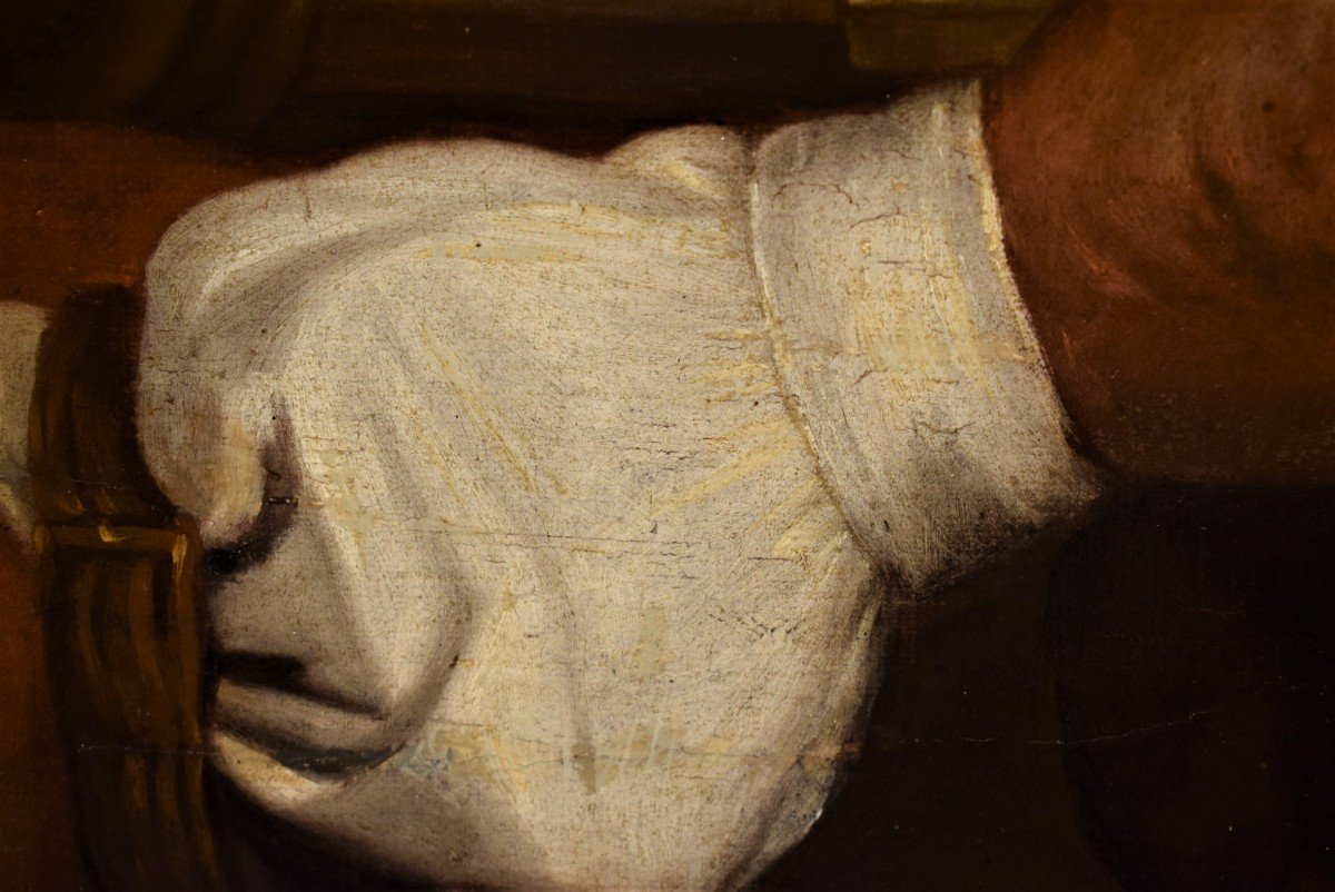 Portrait de François Langlois - Cercle d'Anton van Dyck-photo-6