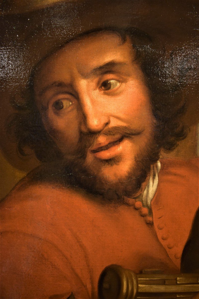Portrait de François Langlois - Cercle d'Anton van Dyck-photo-1
