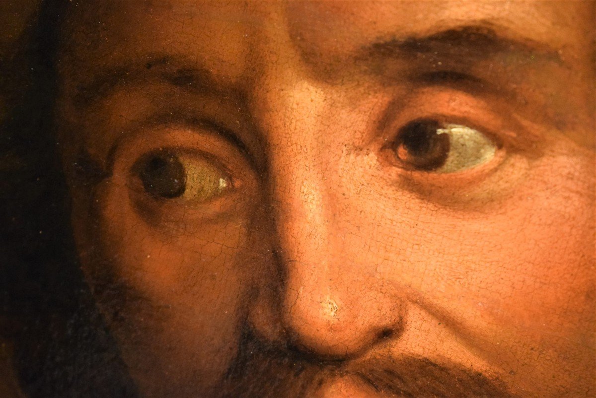 Portrait de François Langlois - Cercle d'Anton van Dyck-photo-3
