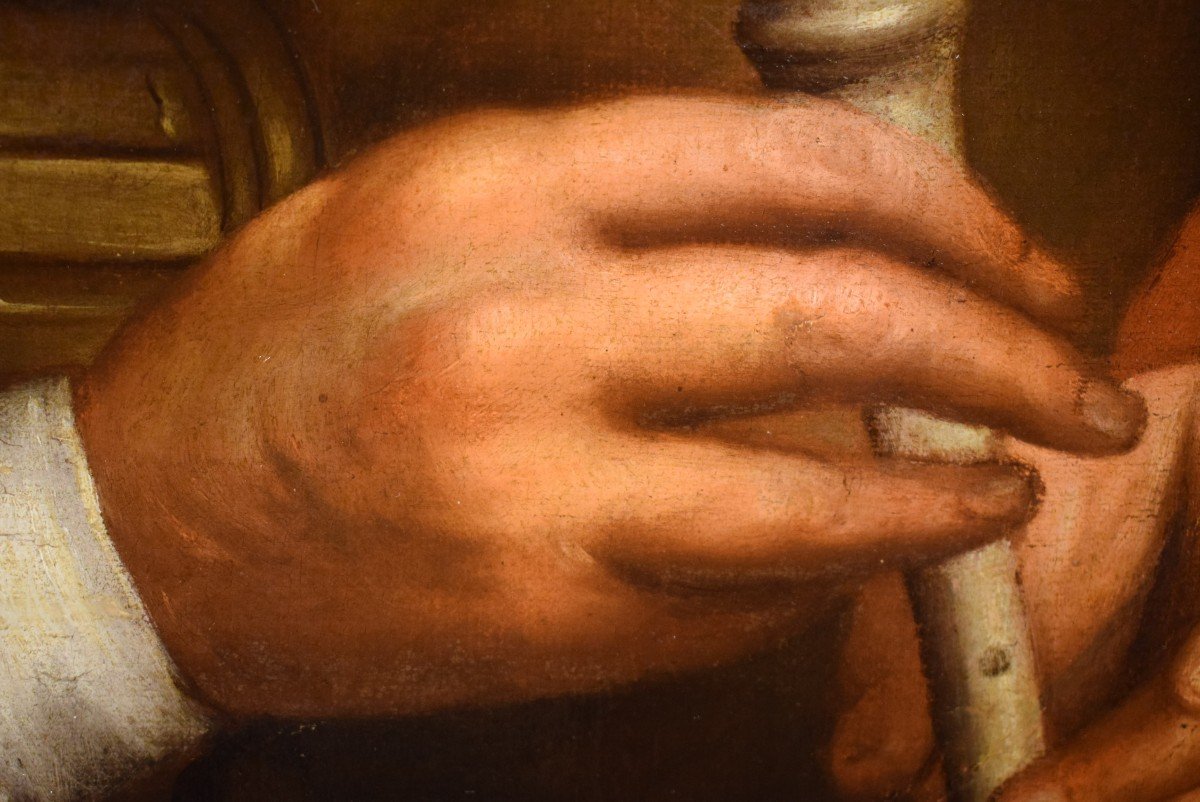Portrait de François Langlois - Cercle d'Anton van Dyck-photo-4
