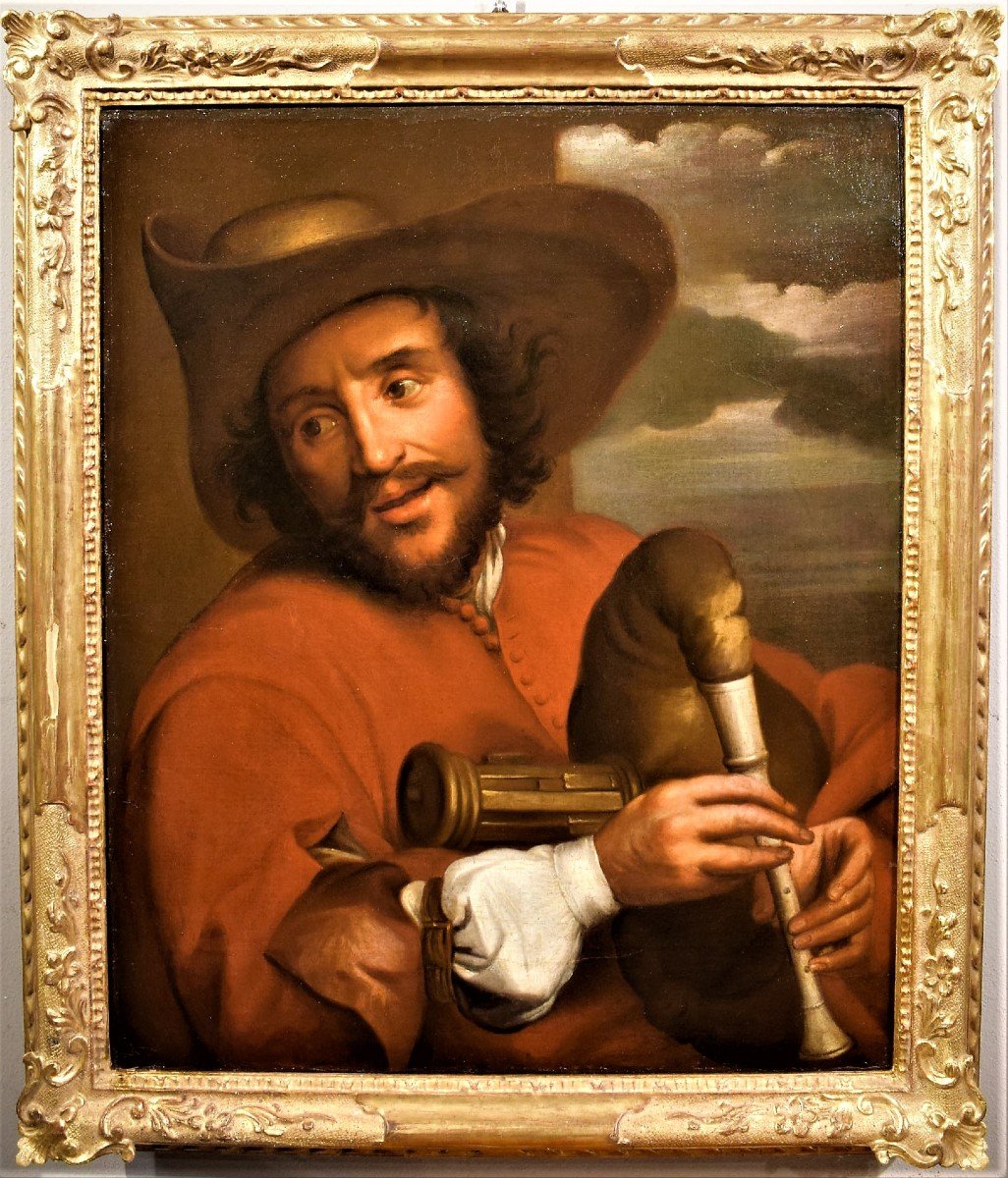 Portrait de François Langlois - Cercle d'Anton van Dyck