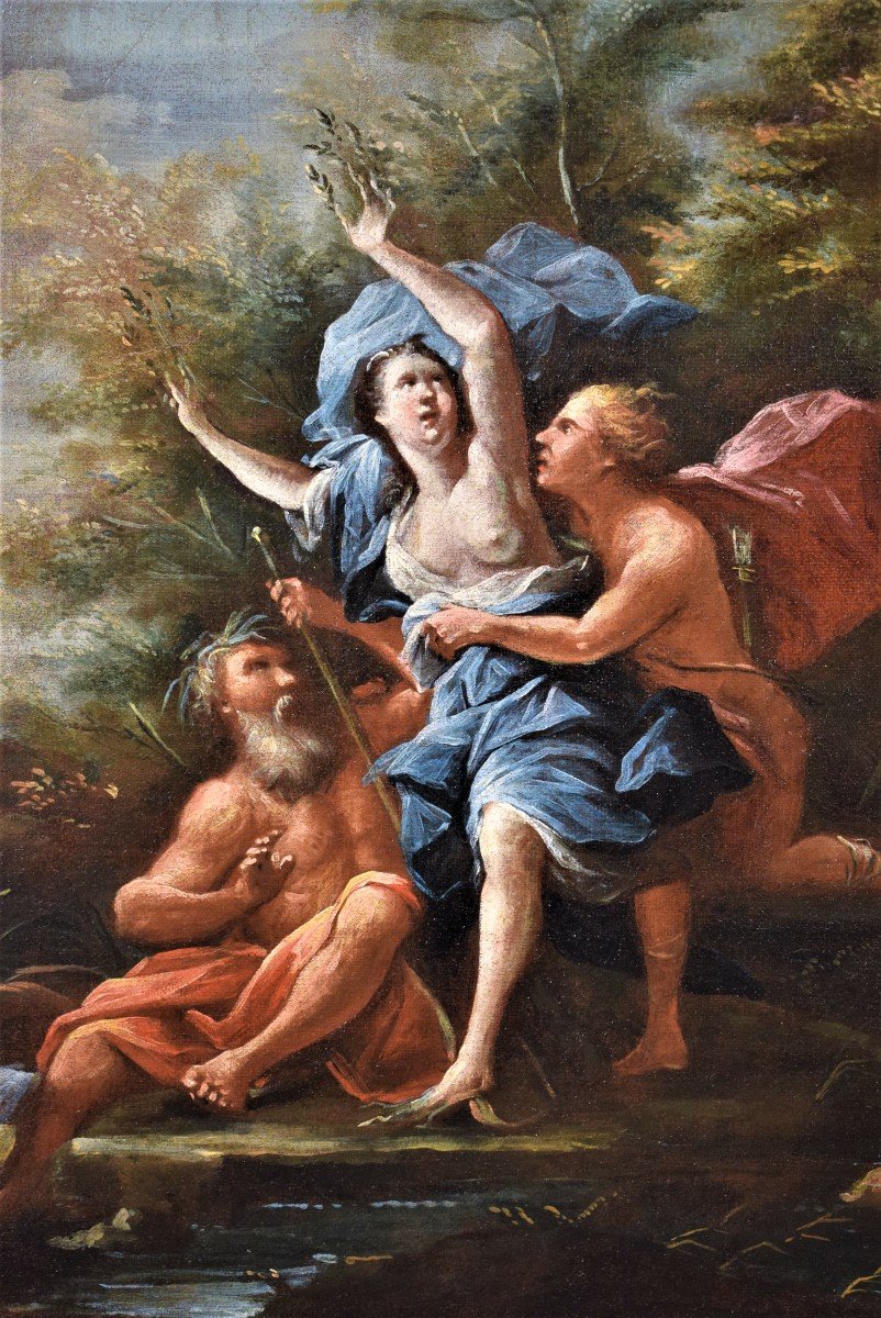 Coppia Scene Mitologiche  1) Apollo e Dafne  -photo-2