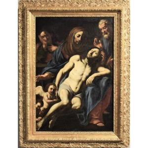 Compianto su Cristo - Atelier diFrancesco Cairo (Milano, 1607 - 1665)