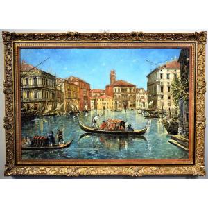 Lucia Ponga degli Ancillo (1887-1966)  Venezia, il Canal Grande