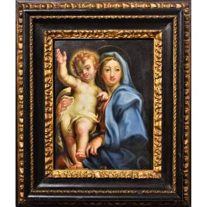 Madonna col Bambino - Carlo Maratta   (Camerano1625 - Roma1713)