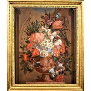 Natura Morta di Fiori in vaso Mediceo - Jan Frans van Dael (1764-1840) 