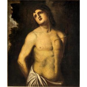 San Sebastiano - Cerchia di Guido Reni (Bologna, 1575-1642)