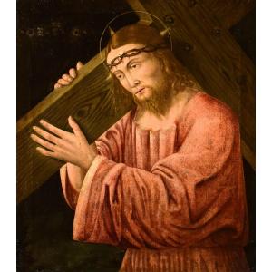 Cristo Portacroce  - Maestro Lombardo di fine '500