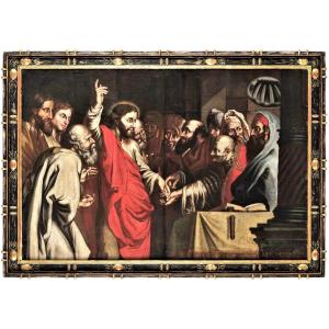 Il tributo della moneta - Maestro Fiammingo - Cerchia di P.P. Rubens (1577-1640)