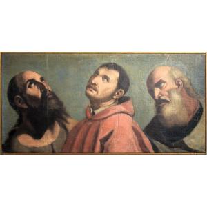 Volti di Santi in atteggiamento ieratico - Veneto, fine del '500