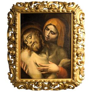 La Pietà" - Cristo sorretto dalla Vergine - Bottega Bernardino Campi (1522-1591)