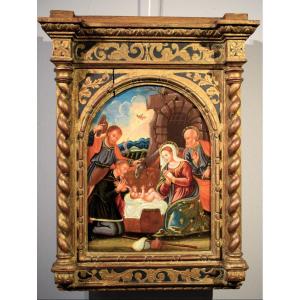 Adorazione dei Pastori -  Artista Veneto-cretese del '600