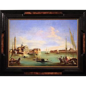 Venezia, l'isola di San Giorgio - Seguace di Francesco Guardi  - metà del XIX° secolo